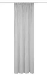 Fertigvorhang Softy Grau ca. 140x245cm