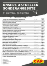 CAP-Markt Sonderangebote f&uuml;r Sie - bis 26.09.2026
