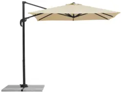 Ampelschirm Rhodos Junior ca.300x239x230cm Naturfarben