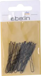 Agrafe metalice pentru păr, negre