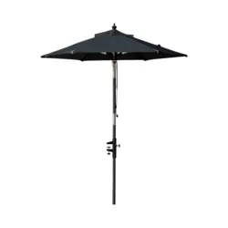 Gardenson Sonnenschirm ca.180x180cm Schwarz