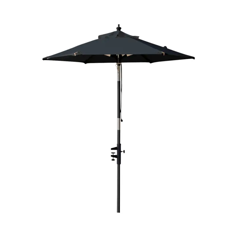 Gardenson Sonnenschirm ca.180x180cm Schwarz