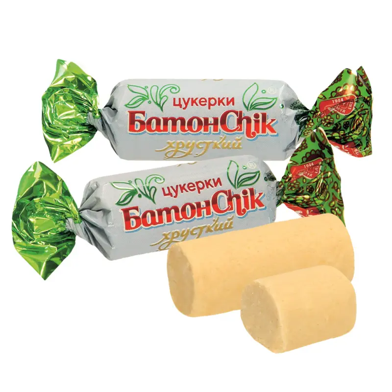 Batonchik khrustyashchiy - Helles Konfekt mit Milch-Vanillegeschmack/ lose