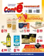 Cont&egrave; Offerte autunnali - al 30.09.2026
