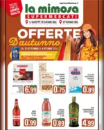La Mimosa Supermercati Offerte d'autummo - al 04.10.2026