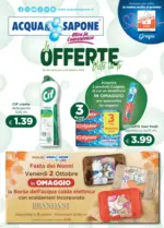 Acqua & Sapone SRL Societ&agrave; Consortile Le offerte viste in Ti - al 10.10.2026