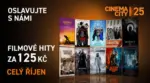 Cinema City Filmov&eacute; Hity za 125 kč! &ndash; do 04.10.2026