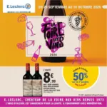 E.Leclerc FOIRE AUX VINS - MIXTE - du 29.09.2026