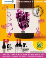 E.Leclerc FOIRE AUX VINS - MIXTE - du 26.09.2026