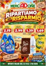 MercADone Ripartiamo dal risparmio - al 01.10.2026