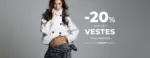 Tally Weijl -20% SUR LES VESTES & MANTEAUX - au 11.10.2026
