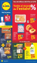 Lidl № 1 PRECIO - Ofertas v&aacute;lidas del 28/09 al 04/10 - desde el 28.09.2026