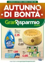 Gran Risparmio Autunno di bonta - al 04.10.2026