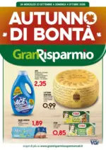 Gran Risparmio Autunno di bonta - al 04.10.2026