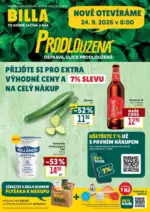 Billa Billa Speci&aacute;l Ostrava &ndash; do 29.09.2026
