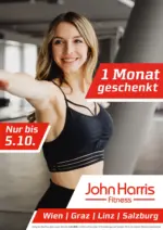 John Harris Fitness John Harris Fitness - Gratismonat sichern - bis 05.10.2026