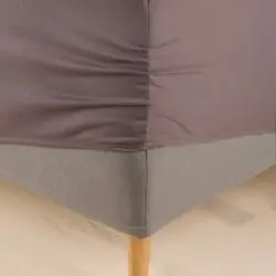 JYSK Cearșaf tricot JETTE 180x200x35 prună