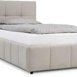 JYSK Cadru pat VEMMELEV 90x200 cu depozitare bej