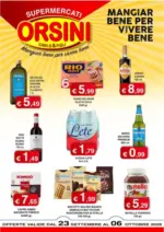 Orsini Market Offerte valide dal 23 settembre al 06 ottobre 2026 - al 06.10.2026