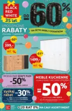 Urodzinowe rabaty do -60 na setki mebli i dodatków