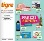 Tigre Prezzi super - al 07.10.2026