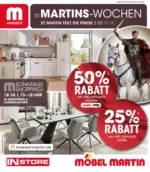 M&Ouml;BEL MARTIN M&ouml;bel Martin: Wochenangebote - bis 31.10.2026