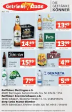 Getr&auml;nke Oase Getr&auml;nke Oase: Getr&auml;nkeangebote - bis 03.10.2026