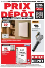 Brico D&eacute;p&ocirc;t PRIX D&Eacute;P&Ocirc;T SP&Eacute;CIAL CHANTIER DAUTOMNE - au 08.10.2026