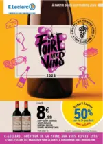 E.Leclerc FOIRE AUX VINS - MIXTE - du 26.09.2026