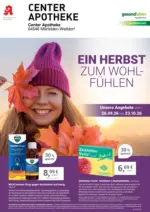 Center Apotheke Ihre Apotheke vor Ort: Jetzt alle Angebote auch online entdecken! - bis 23.10.2026