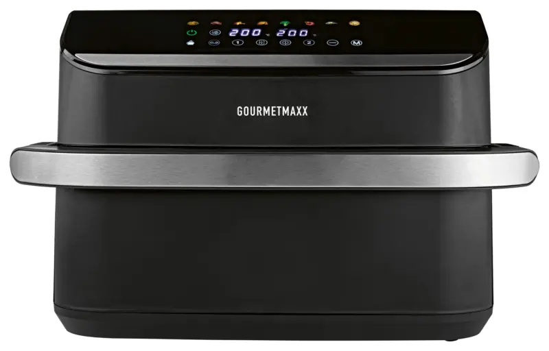 Hei&szlig;luftfritteuse 19171 Schwarz/Silberfarben max.2400W