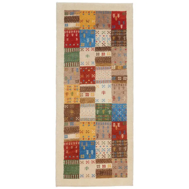 Orientteppich Wohnzimmer 80/300 cm Innen(T)raum Multicolor rechteckig