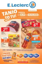 E.Leclerc gazetka E.Leclerc &ndash; od 28.09.2026