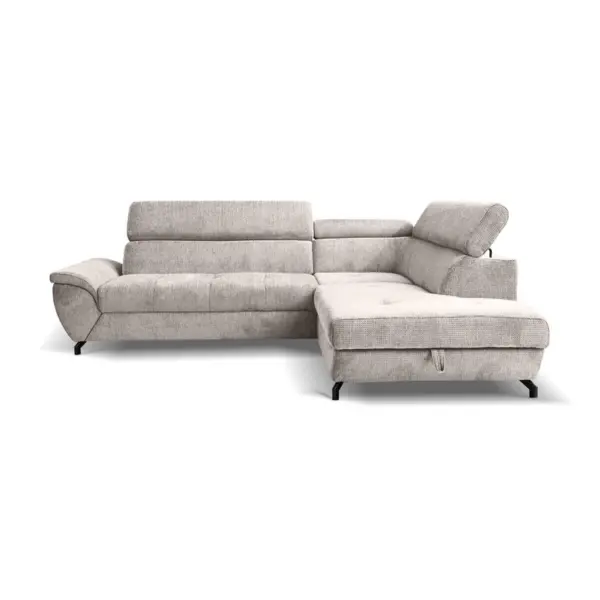 Ecksofa mit Bettfunktion und Bettkasten