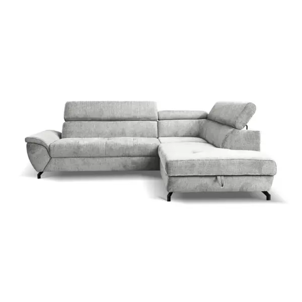 Ecksofa mit Bettfunktion und Bettkasten