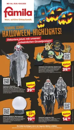 Vorschau von dem Prospekt des Geschäftes Famila Nordwest, gültig ab dem 05.10.2026