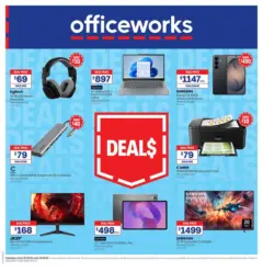 Preview of Officeworks catalogue - valid from 01/10/2026