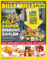 BILLA BILLA: Flugblatt g&uuml;ltig bei BILLA & BILLA PLUS - bis 07.10.2026