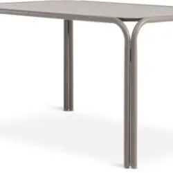 JYSK Masă grădină RAUMA 90x140 nisipiu &icirc;nchis