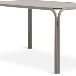 JYSK Masă grădină RAUMA 90x140 nisipiu &icirc;nchis