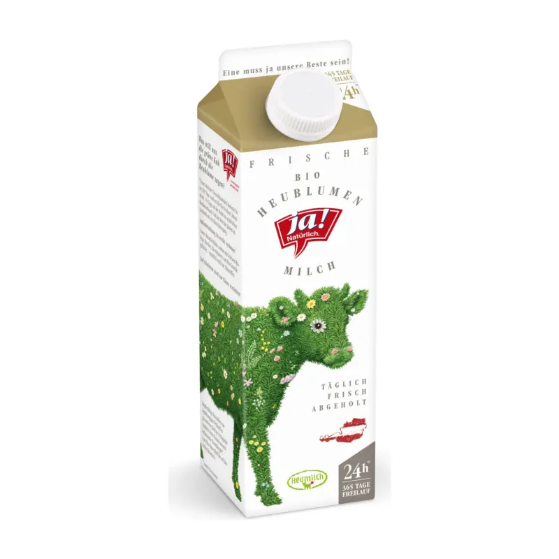 Ja! Nat&uuml;rlich Bio Heumilch