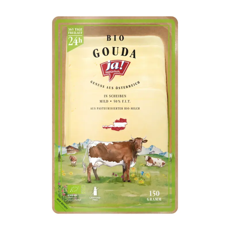 Ja! Nat&uuml;rlich Gouda Scheiben