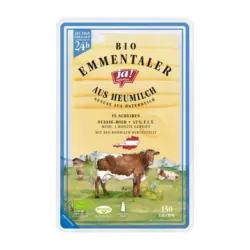 Ja! Nat&uuml;rlich Emmentaler Scheiben
