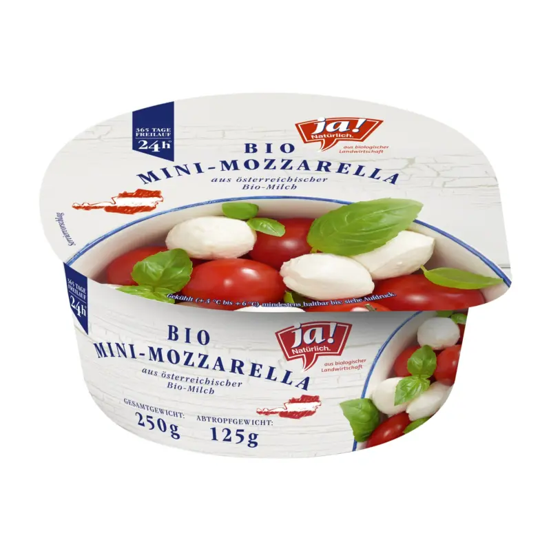 Ja! Nat&uuml;rlich Mozzarella Minis