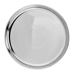 Dessertteller Shiny Silver Silberfarben &Oslash; ca. 21,5cm