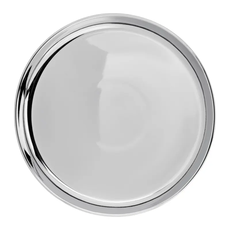 Dessertteller Shiny Silver Silberfarben &Oslash; ca. 21,5cm