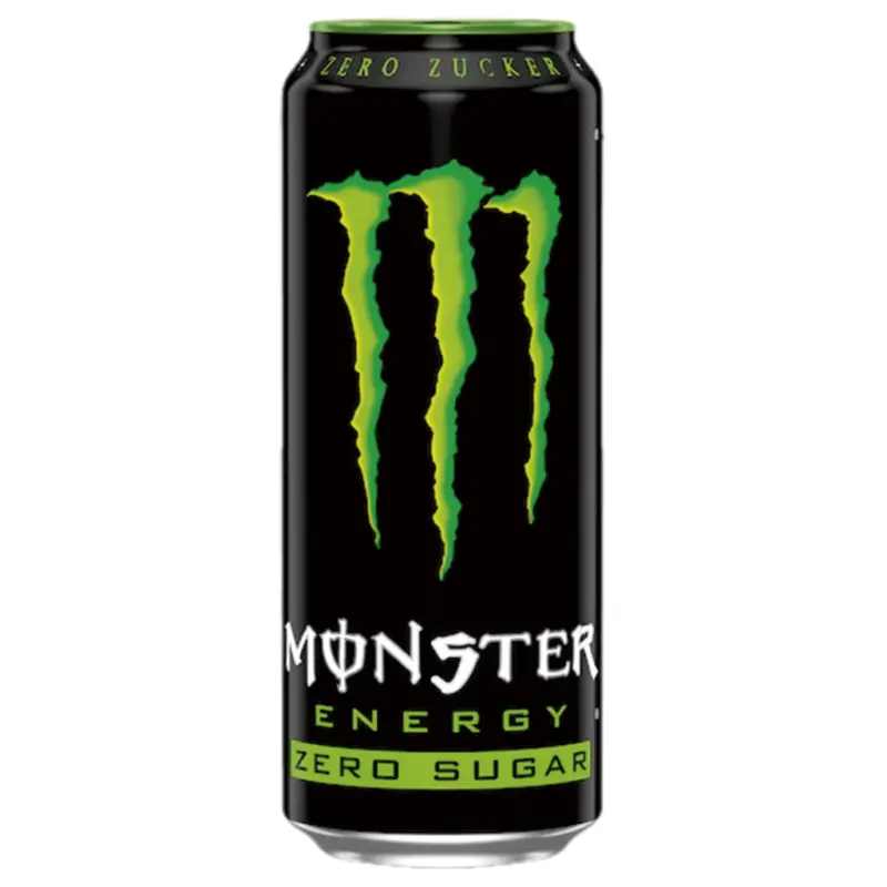 Energy-Drink: Koffeinhaltiges Erfrischungsgetr&auml;nk mit Taurin, L-Carnitin, B-Vitaminen, mit S&uuml;&szlig;ungsmitteln.