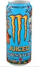 Mix Markt Energydrink Monster Energy Mango Loco - koffeinhaltiger Energy Drink mit Fruchtgeschmack aus Mango, Guave und Ananas - bis 02.10.2026