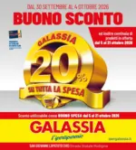 Galassia Buono sconto - al 21.10.2026