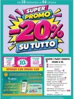 Euro Shop Super promo 20% su tutto - al 04.10.2026